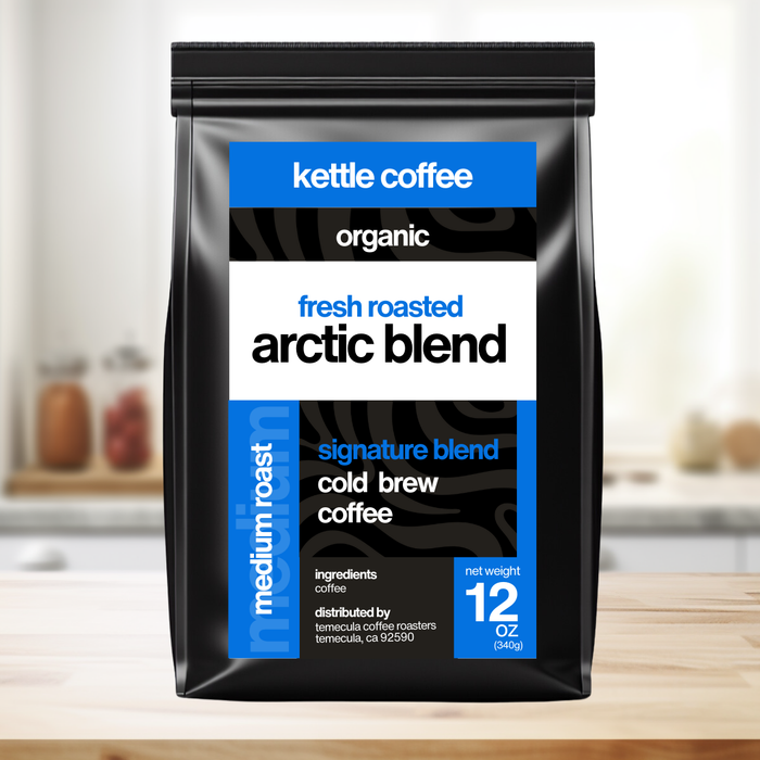 arctic blend cold brew organic coffee (whole bean or ground) - medium roast